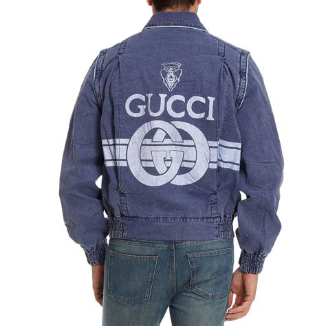 gucci giacca jeans|Gucci made in italy jeans.